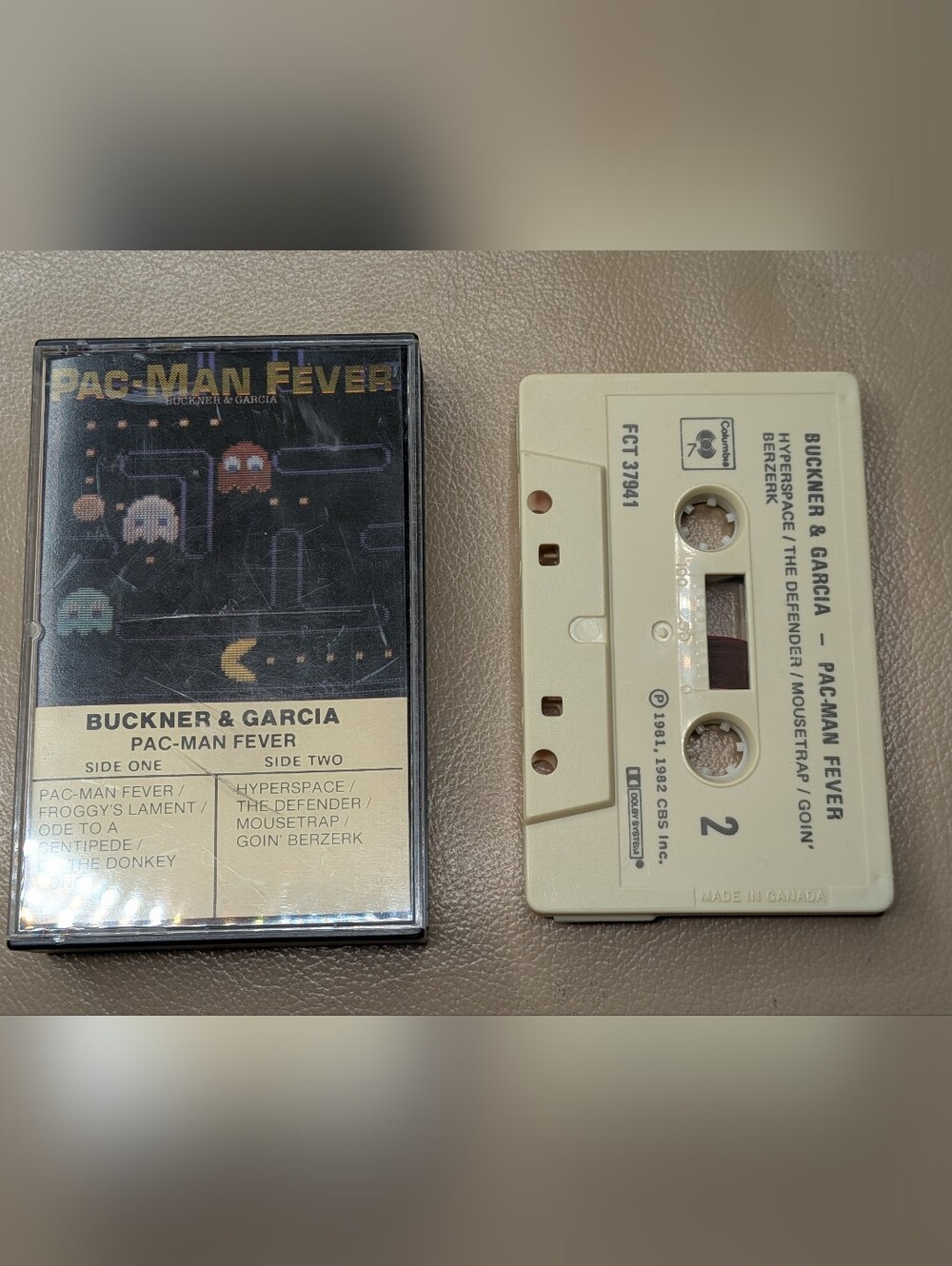Buckner & Garcia  ‘Pac-Man Fever’ Audio Cassette Tape (1982)